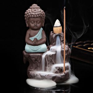 Buddha Backflow Incense Burner Image 1